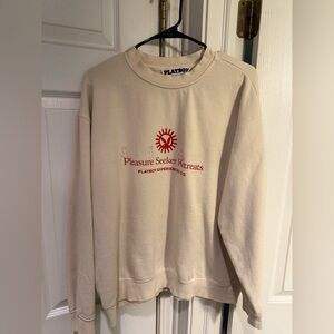 playboy crewneck 
Sz L